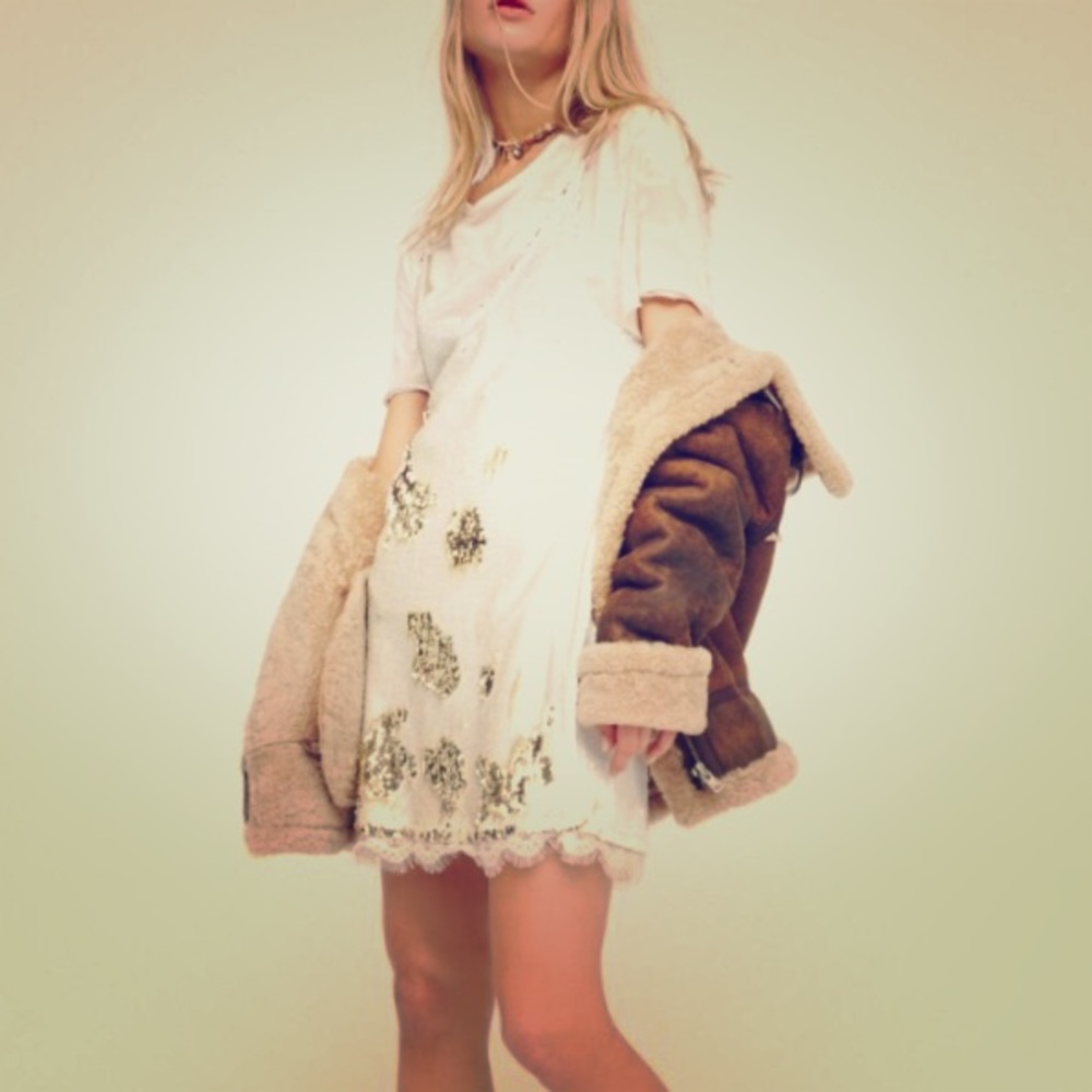 Beautiful Free People Sequin Dress, Changing color